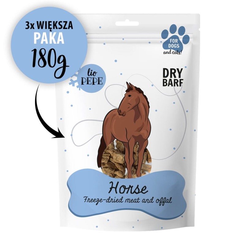 PAKA ZWIERZAKA Lio Pepe Horse XL - dog treat - 180g PAKA ZWIERZAKA Lio Pepe Horse XL - dog treat - 180g