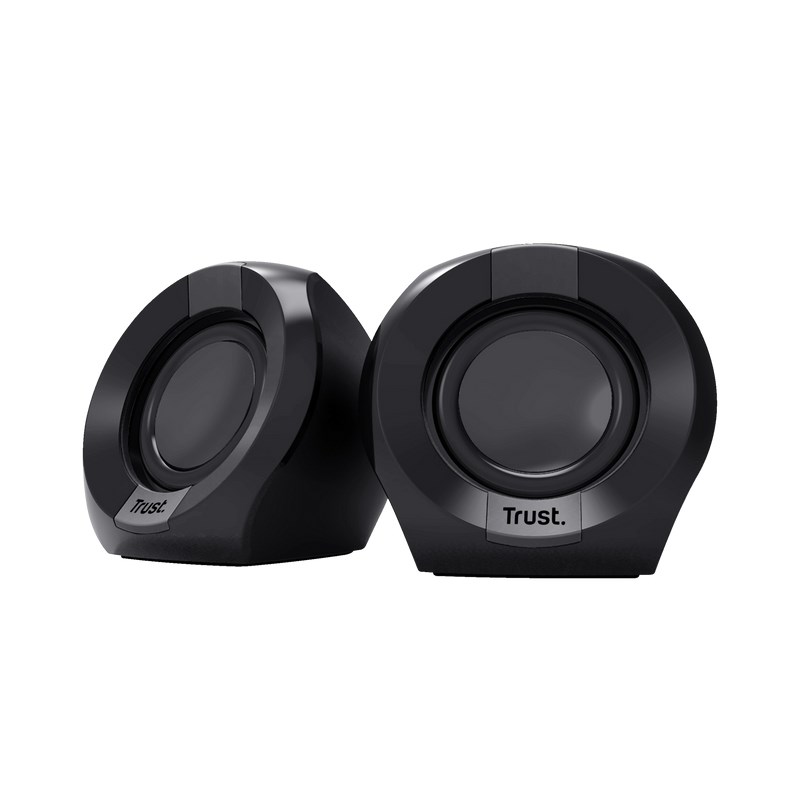 Trust Polo speaker set 4 W Universal Black 2.0 channels 1-way Trust Polo speaker set 4 W Universal Black 2.0 channels 1-way