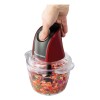 Russell Hobbs 27130-56 electric food chopper 0.5 L 200 W Black, Red, Transparent