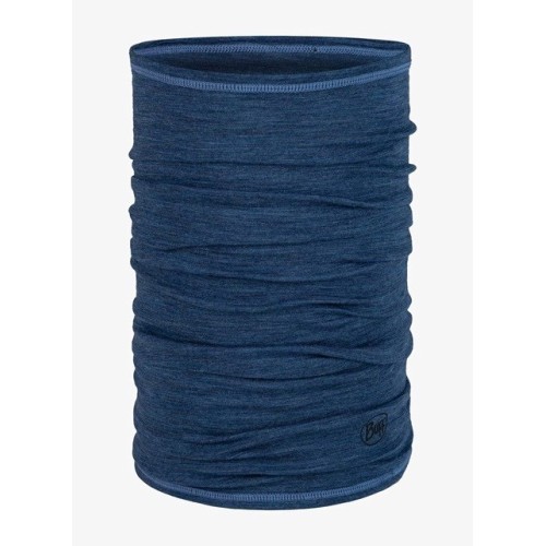Buff Lightweight Merino Wool Multifunctional scarf Blue