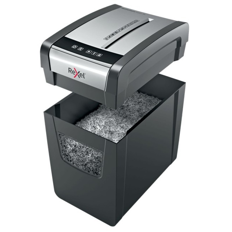 Rexel Momentum X410-SL paper shredder Cross shredding Black, Grey Rexel Momentum X410-SL paper shredder Cross shredding Black, Grey