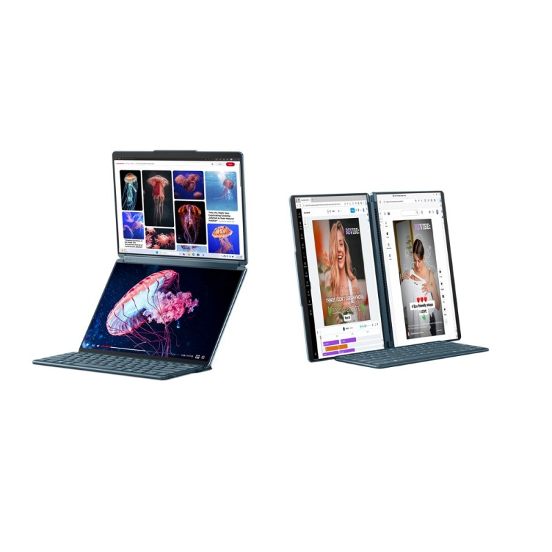 Lenovo Yoga Book 9 13IMU9 Intel Core Ultra 7 155U Hybrid (2-in-1) 33.8 cm (13.3 Lenovo Yoga Book 9 13IMU9 Intel Core Ultra 7 155U Hybrid (2-in-1) 33.8 cm (13.3