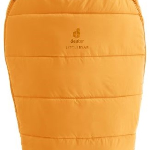 Deuter Little Star children's sleeping bag (95–130 cm) – amber/bone Deuter Little Star children's sleeping bag (95–130 cm) – amber/bone