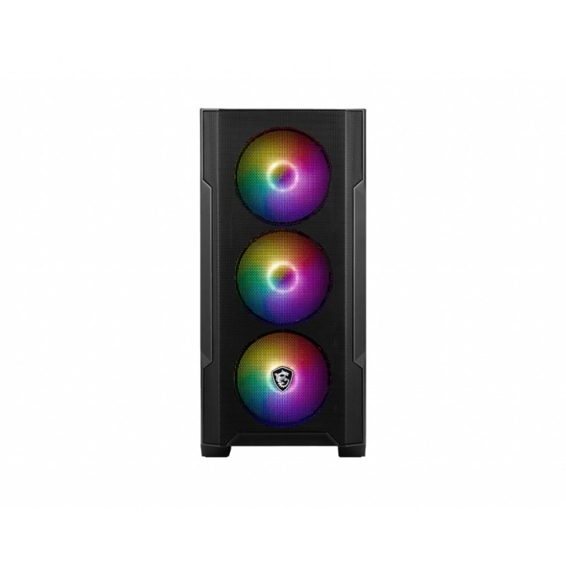 MSI MAG FORGE M100A computer case Micro Tower Black, Transparent MSI MAG FORGE M100A computer case Micro Tower Black, Transparent