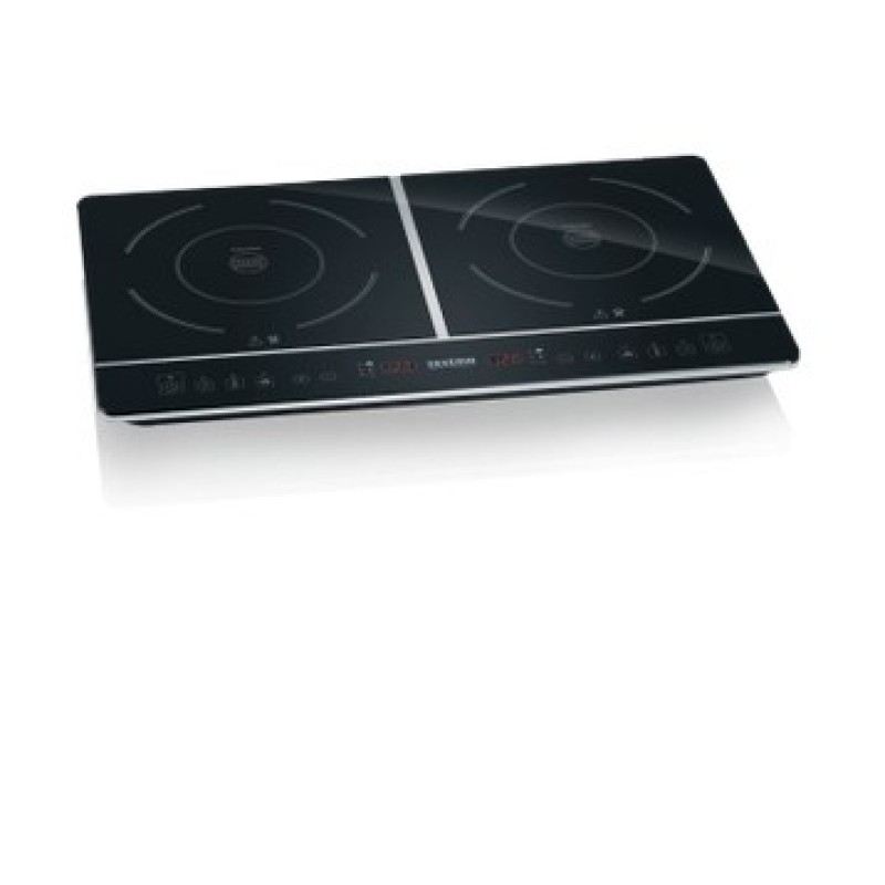 Severin DK 1031 hob Black Countertop Zone induction hob 2 zone(s) Severin DK 1031 hob Black Countertop Zone induction hob 2 zone(s)