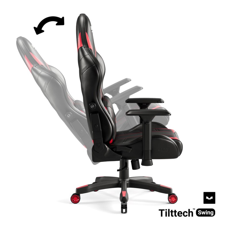 Diablo X-Ray 2.0 Normal Size Gaming chair Black, Red Diablo X-Ray 2.0 Normal Size Gaming chair Black, Red