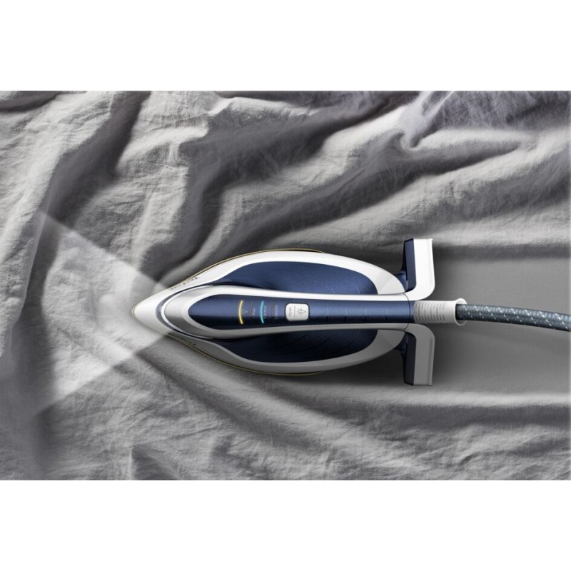 Tefal Pro Express Vision GV9812 3000 W 1.1 L Durilium AirGlide Autoclean soleplate Blue, White Tefal Pro Express Vision GV9812 3000 W 1.1 L Durilium AirGlide Autoclean soleplate Blue, White
