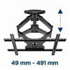 Gembird WM-75ST-01 TV mount 190.5 cm (75 Gembird WM-75ST-01 TV mount 190.5 cm (75