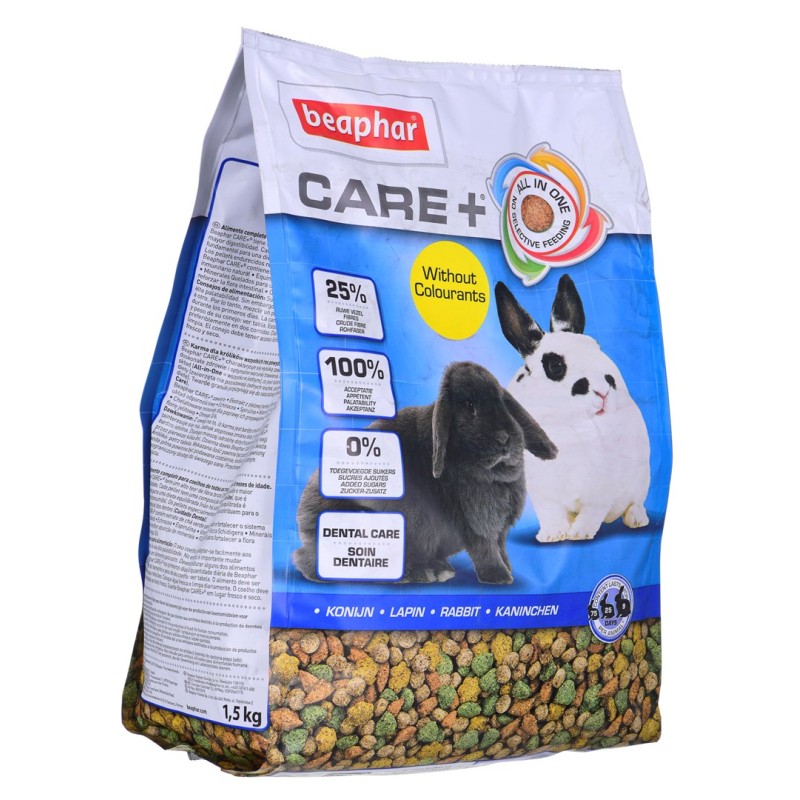 Beaphar Care+ Rabbit food for rabbits - 1.5 kg