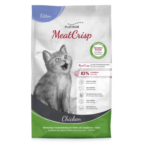 PLATINUM MeatCrisp Kitten Chicken - dry cat food - 3kg
