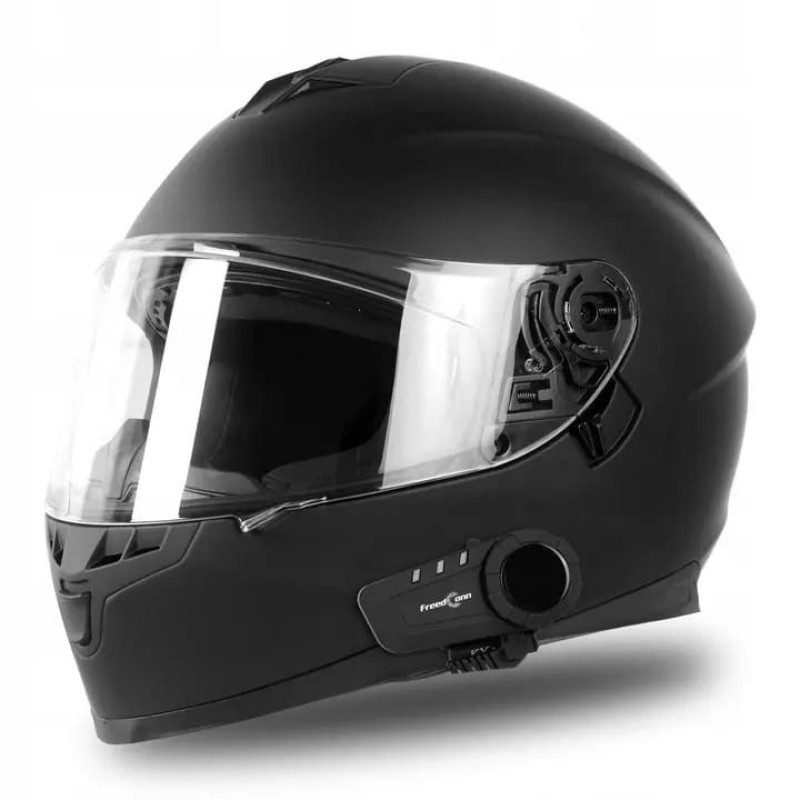 FREEDCONN KY-PRO SINGLE motorcycle intercom Black FREEDCONN KY-PRO SINGLE motorcycle intercom Black