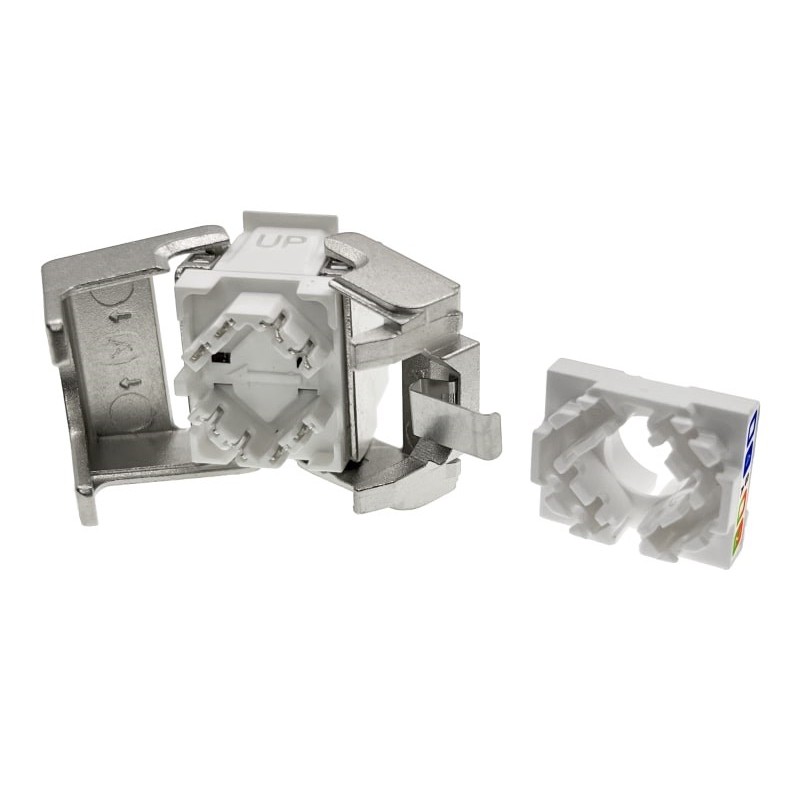 Alantec MB005-1 RJ45 toolless STP cat.6A PoE+ keystone module ALANTEC Plus - Enhanced transmission performance Alantec MB005-1 RJ45 toolless STP cat.6A PoE+ keystone module ALANTEC Plus - Enhanced transmission performance
