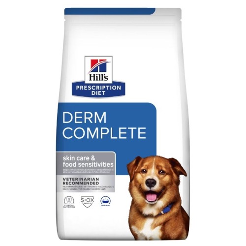 HILL'S Prescription Diet Derm Complete - dry dog food - 1,5kg