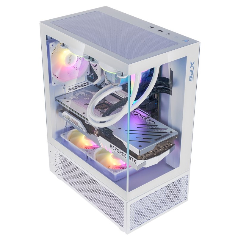 XPG INVADER X MINI KOMPAKTES MID-TOWER-CASE White XPG INVADER X MINI KOMPAKTES MID-TOWER-CASE White