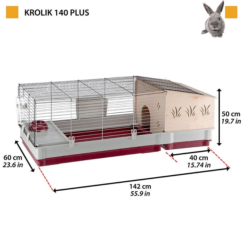 FERPLAST Krolik 140 Plus - Cage FERPLAST Krolik 140 Plus - Cage