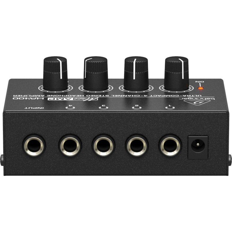 Behringer HA400 headphone amplifier Black, Grey Behringer HA400 headphone amplifier Black, Grey