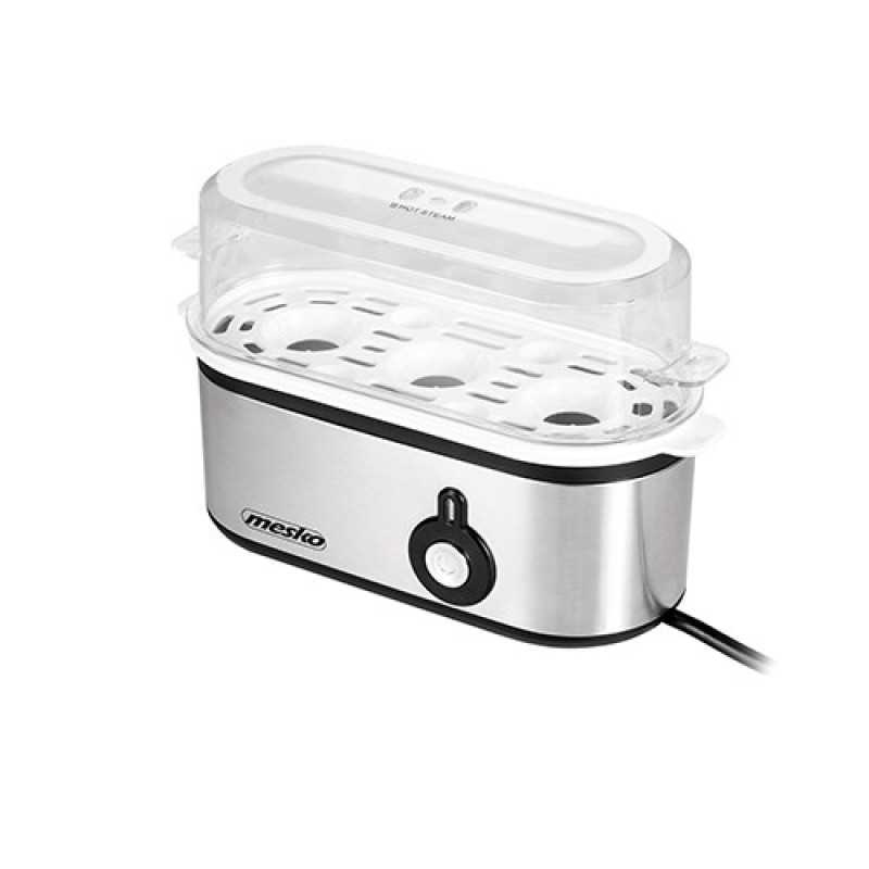 Mesko MS 4485 egg cooker 3 egg(s) 210 W Black,Silver,Transparent Mesko MS 4485 egg cooker 3 egg(s) 210 W Black,Silver,Transparent