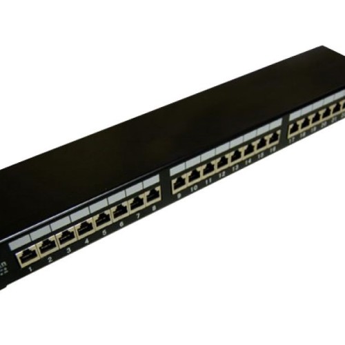Alantec PK006 Patch panel STP cat.5e 24 ports LSA 1U 19