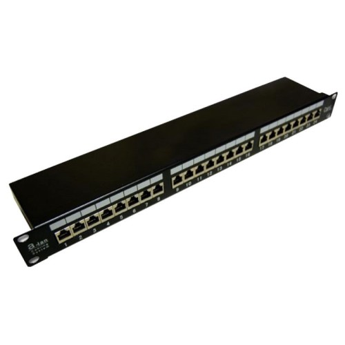 Alantec PK006 Patch panel STP cat.5e 24 ports LSA 1U 19