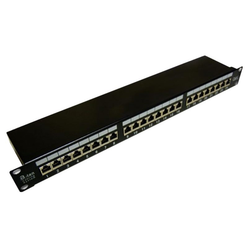 Alantec PK006 Patch panel STP cat.5e 24 ports LSA 1U 19 Alantec PK006 Patch panel STP cat.5e 24 ports LSA 1U 19