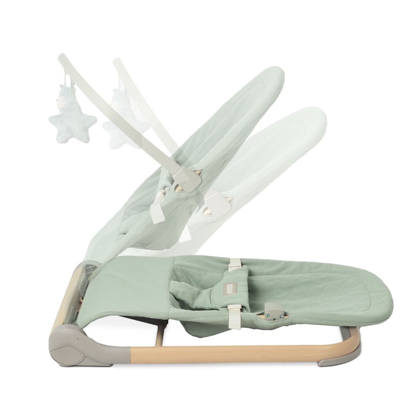 NESSO LIGHT GREEN - BED SEAT FOR BABIES