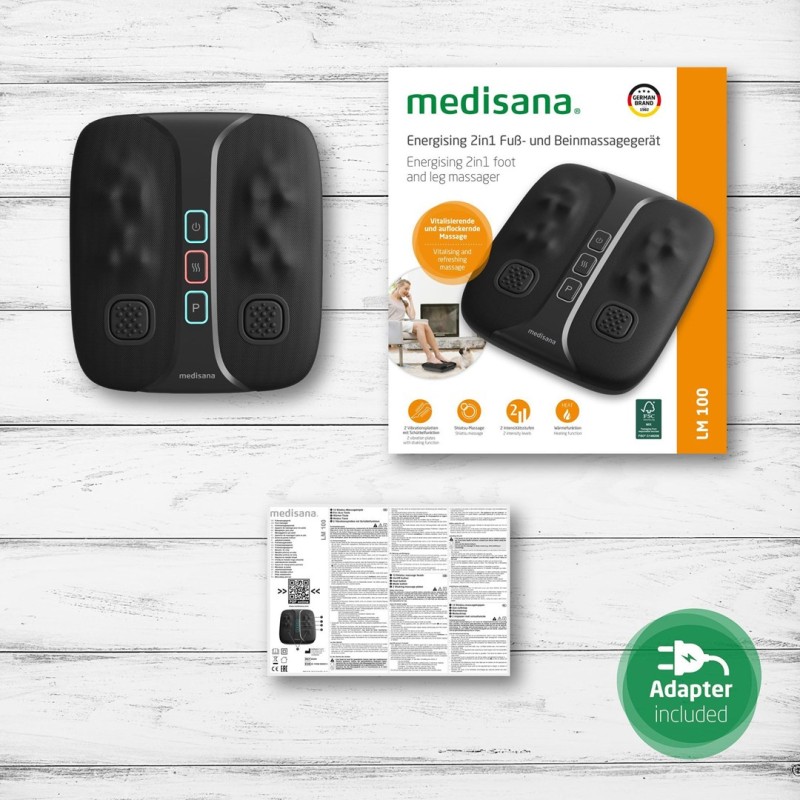 Medisana LM 100 massager Foot, Legs Black Medisana LM 100 massager Foot, Legs Black