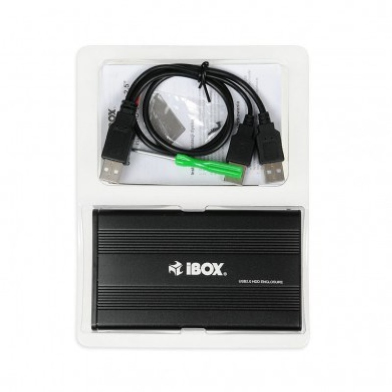 iBox HD-01 HDD enclosure Black 2.5 iBox HD-01 HDD enclosure Black 2.5