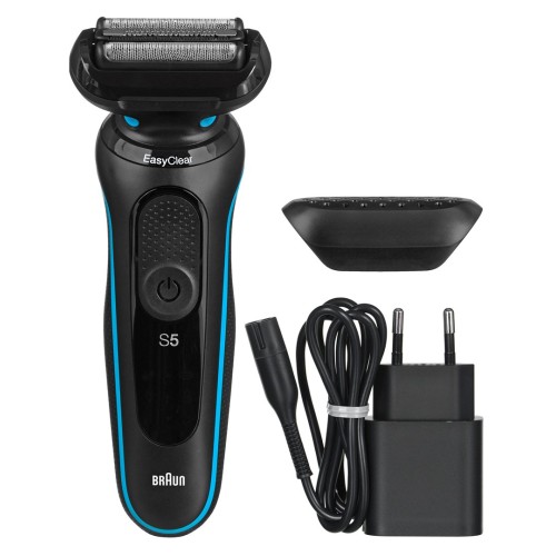 Braun Series 5 51-M1000s Foil shaver Black, Blue Braun Series 5 51-M1000s Foil shaver Black, Blue