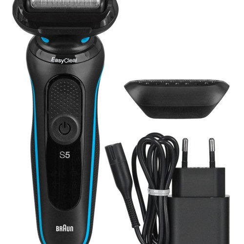 Braun Series 5 51-M1000s Foil shaver Black, Blue Braun Series 5 51-M1000s Foil shaver Black, Blue