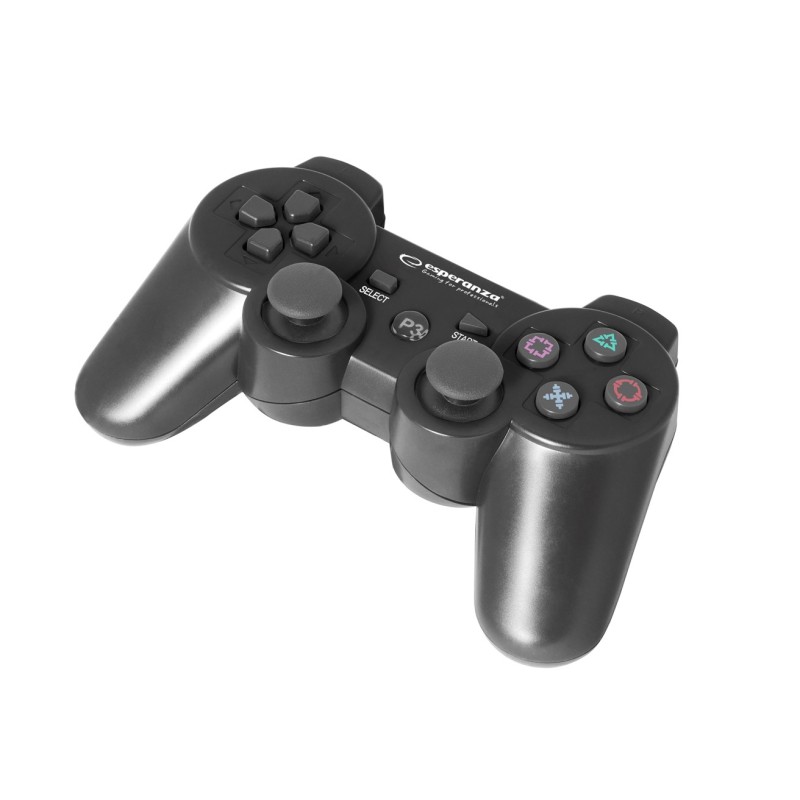 Esperanza EGG109K Gaming Controller Black Bluetooth Joystick Analogue Playstation 3 Esperanza EGG109K Gaming Controller Black Bluetooth Joystick Analogue Playstation 3