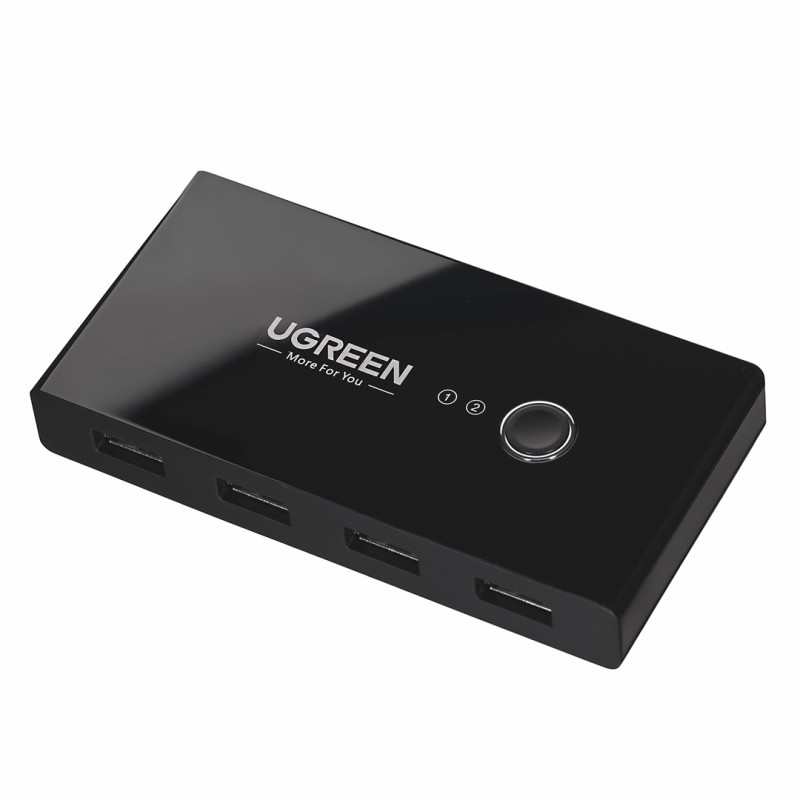 Ugreen 30767 interface hub USB 2.0 Black Ugreen 30767 interface hub USB 2.0 Black