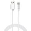 Savio Cl-193 USB cable USB 2.0 2 m USB A USB C/Lightning White