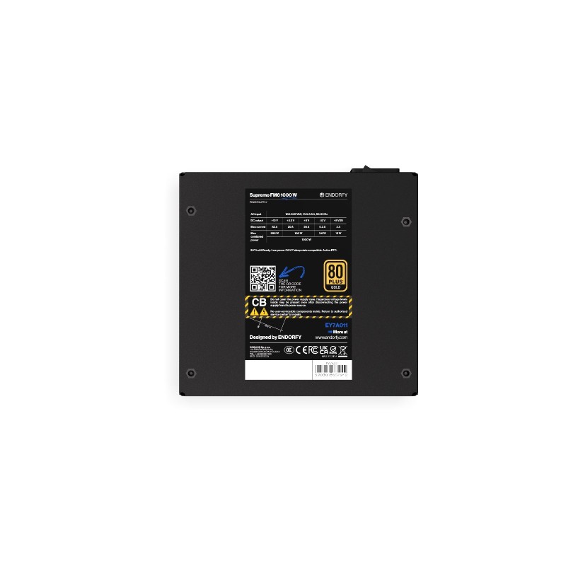 Zasilacz ENDORFY Supremo FM6 1000 W EY7A011 Zasilacz ENDORFY Supremo FM6 1000 W EY7A011