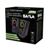 Esperanza EGS103 Speakers 2.0 LED Black 6W Esperanza EGS103 Speakers 2.0 LED Black 6W