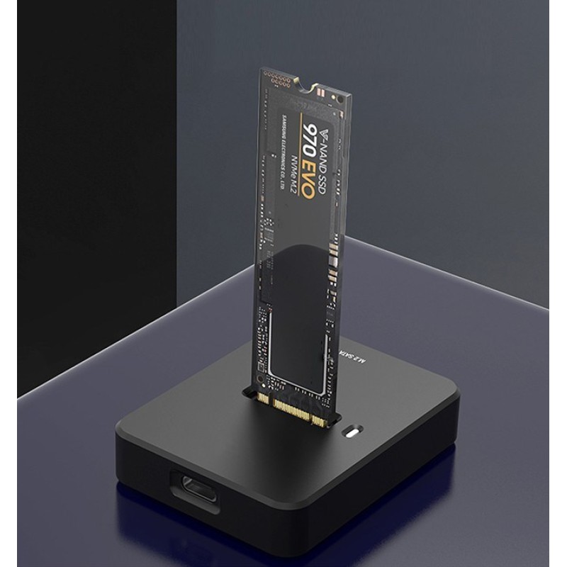 Gembird DD-U3M2 storage drive docking station USB 3.2 Gen 1 (3.1 Gen 1) Type-C Black Gembird DD-U3M2 storage drive docking station USB 3.2 Gen 1 (3.1 Gen 1) Type-C Black
