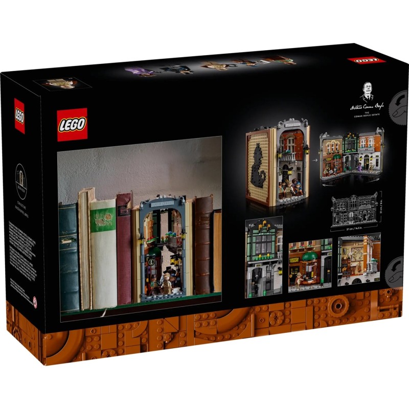 LEGO ICONS 10351 Sherlock Holmes: Book nook