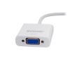 Savio CL-27 video cable adapter 0.2 m VGA (D-Sub) HDMI Type A (Standard) White Savio CL-27 video cable adapter 0.2 m VGA (D-Sub) HDMI Type A (Standard) White