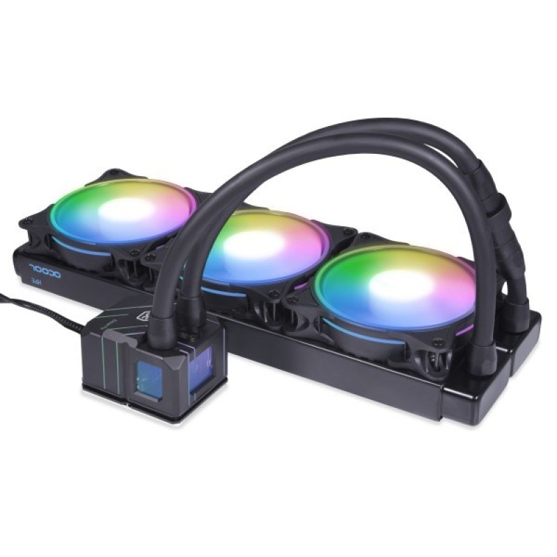 Alphacool 13074 computer cooling system Processor All-in-one liquid cooler 12 cm Black 1 pc(s)