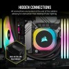Corsair H100I Processor Liquid cooling kit 12 cm Black Corsair H100I Processor Liquid cooling kit 12 cm Black