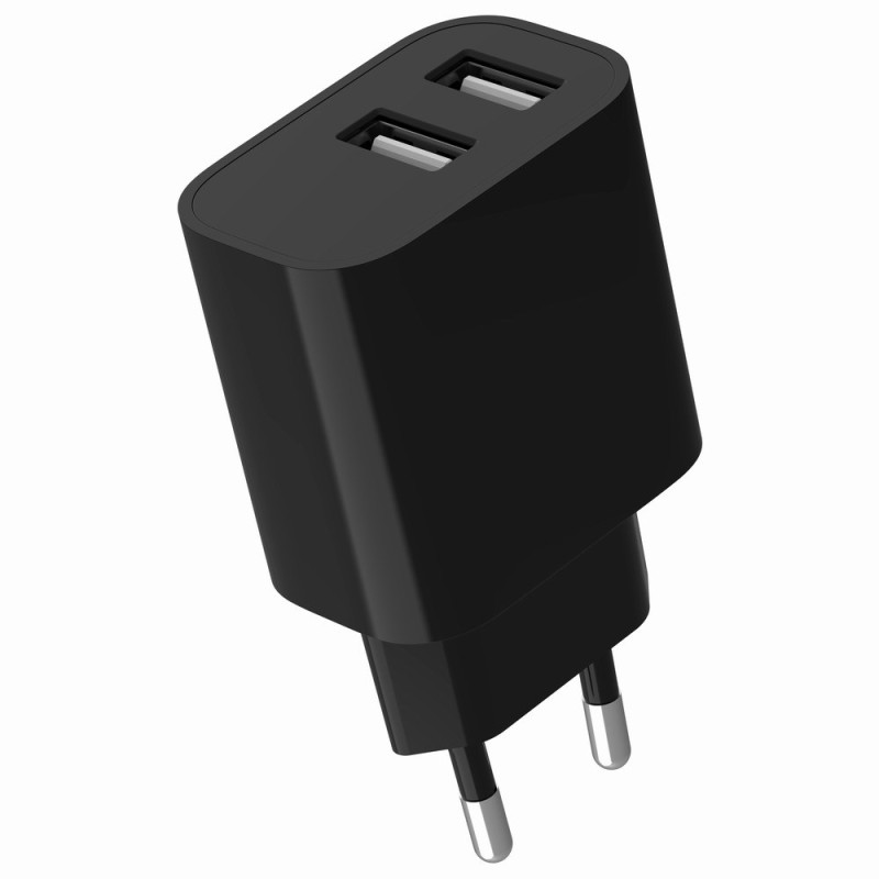 Gembird TA-UC-2A12-01-BK mobile device charger Universal White AC Indoor Gembird TA-UC-2A12-01-BK mobile device charger Universal White AC Indoor