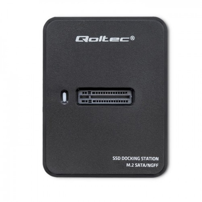Qoltec 50314 storage drive enclosure SSD enclosure Black M.2 Qoltec 50314 storage drive enclosure SSD enclosure Black M.2