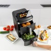 Taurus Air Duo Slim oil-free fryer with two baskets Taurus Air Duo Slim oil-free fryer with two baskets
