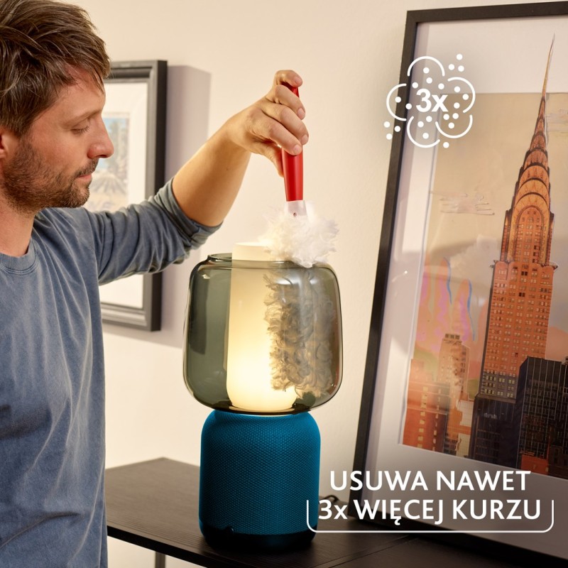 Vileda dustpan with short handle + 2 Flex&Catch refills