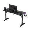 Huzaro Hero 3.6 RGB Black gaming desk Huzaro Hero 3.6 RGB Black gaming desk