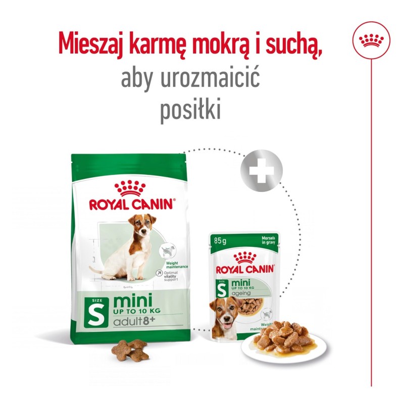 Royal Canin Mini Adult 8+ 8 kg Senior Poultry, Rice, Vegetable Royal Canin Mini Adult 8+ 8 kg Senior Poultry, Rice, Vegetable