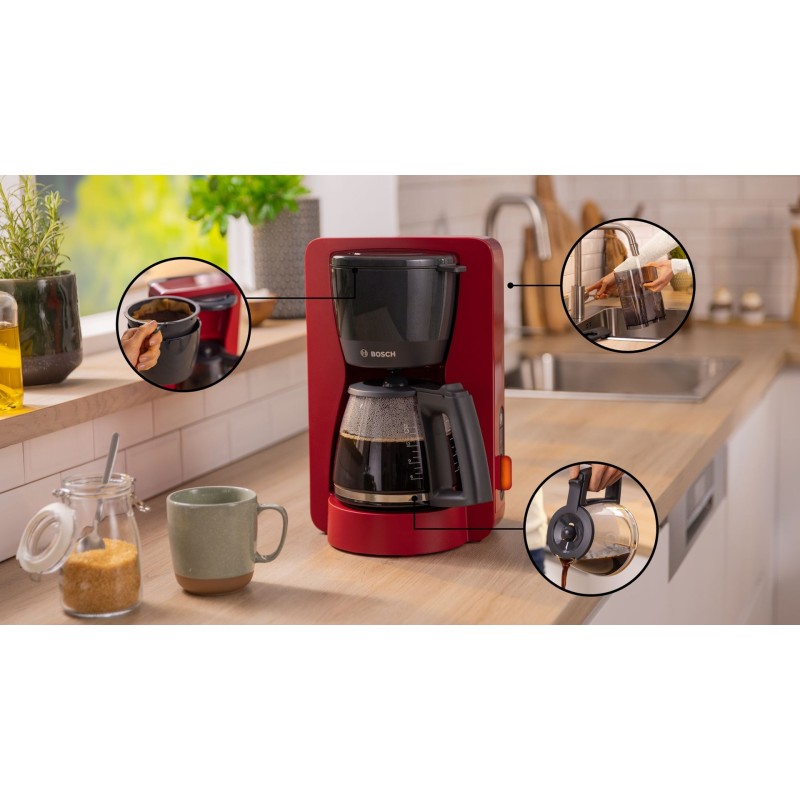 Bosch TKA3M134 coffee maker Manual Drip coffee maker 1.4 L Bosch TKA3M134 coffee maker Manual Drip coffee maker 1.4 L