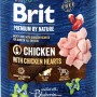 BRIT Premium by Nature Chicken with hearts - Wet dog food - 800 g