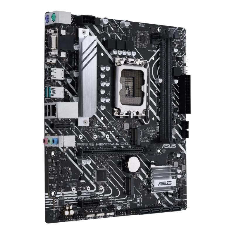 ASUS PRIME H610M-A D4-CSM Intel H610 LGA 1700 micro ATX ASUS PRIME H610M-A D4-CSM Intel H610 LGA 1700 micro ATX