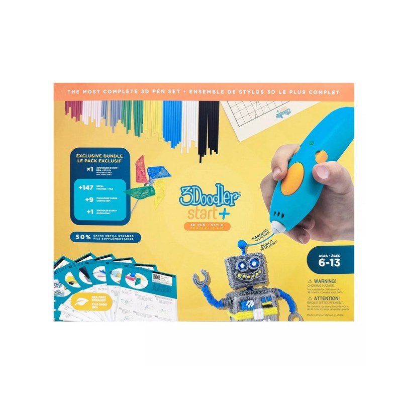3Doodler Start Plus Costc komplektas rozszerzony 3D pen 0.77 mm Turquoise 3Doodler Start Plus Costc komplektas rozszerzony 3D pen 0.77 mm Turquoise