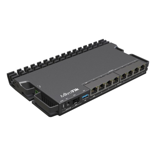 Mikrotik RB5009UPR+S+IN wired router 2.5 Gigabit Ethernet, Gigabit Ethernet Black Mikrotik RB5009UPR+S+IN wired router 2.5 Gigabit Ethernet, Gigabit Ethernet Black